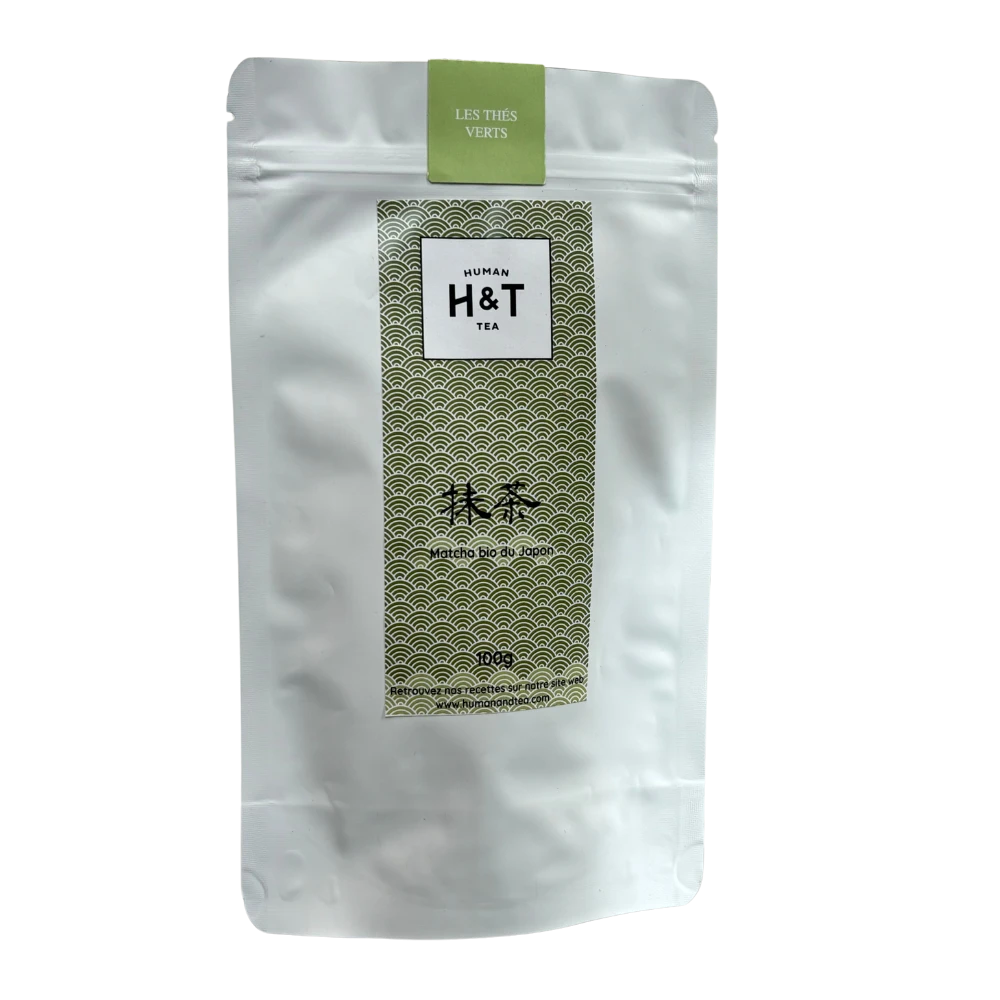 doypack sans fond matcha japon bio